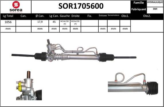 Sera SOR1705600 - upravljački mehanizam www.molydon.hr