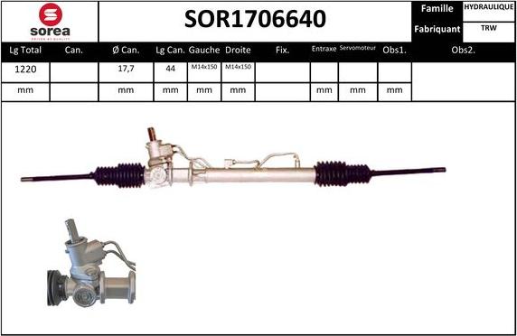 Sera SOR1706640 - upravljački mehanizam www.molydon.hr