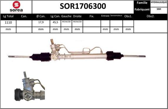 Sera SOR1706300 - upravljački mehanizam www.molydon.hr