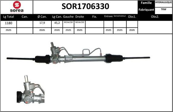 Sera SOR1706330 - upravljački mehanizam www.molydon.hr