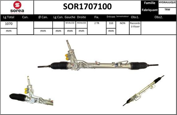 Sera SOR1707100 - upravljački mehanizam www.molydon.hr