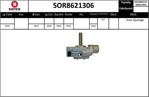 Sera SOR8621306 - Stup upravljača www.molydon.hr