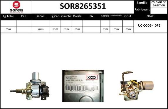 Sera SOR8265351 - Stup upravljača www.molydon.hr