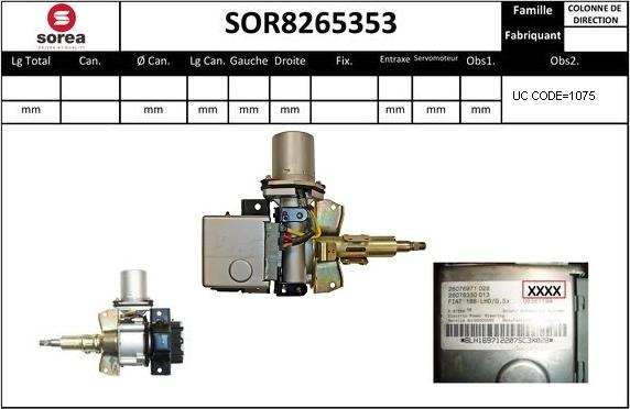 Sera SOR8265353 - Stup upravljača www.molydon.hr