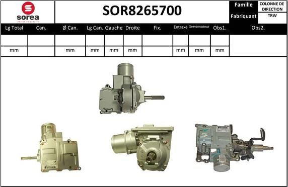 Sera SOR8265700 - Stup upravljača www.molydon.hr