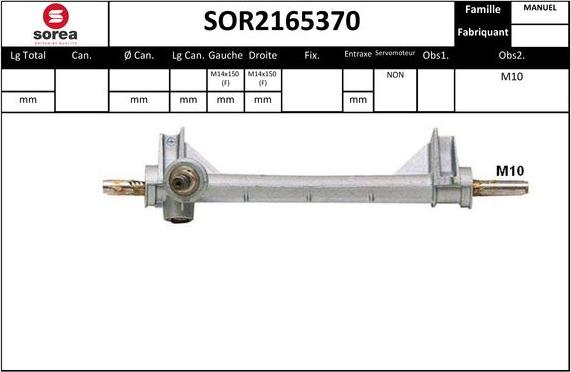 Sera SOR2165370 - upravljački mehanizam www.molydon.hr