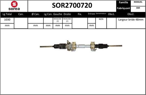 Sera SOR2700720 - upravljački mehanizam www.molydon.hr