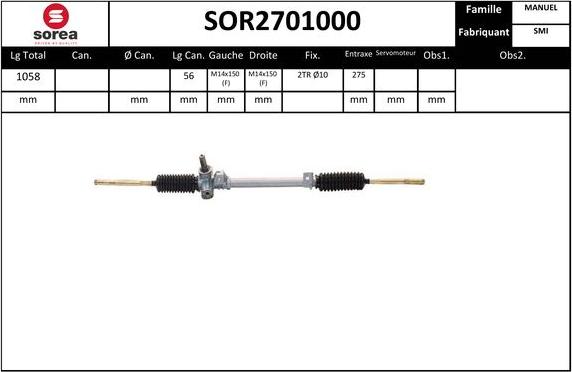 Sera SOR2701000 - upravljački mehanizam www.molydon.hr