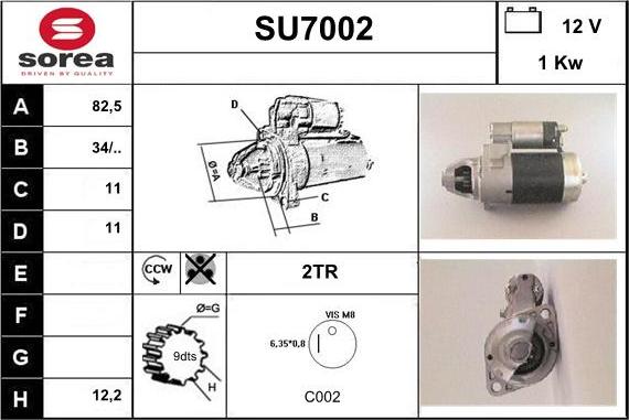 Sera SU7002 - Starter www.molydon.hr