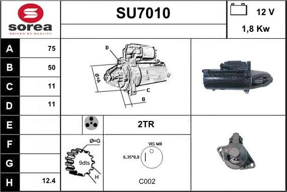 Sera SU7010 - Starter www.molydon.hr