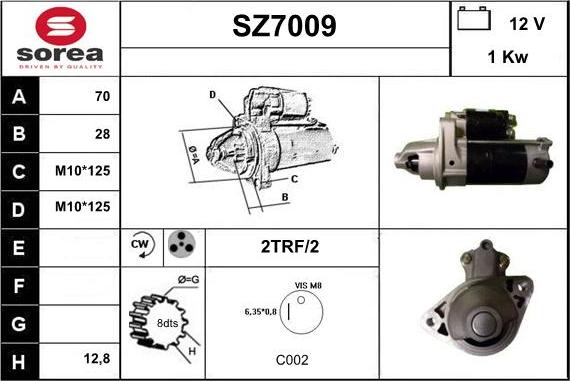 Sera SZ7009 - Starter www.molydon.hr