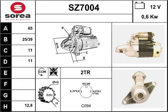 Sera SZ7004 - Starter www.molydon.hr