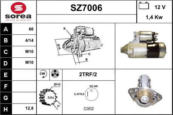 Sera SZ7006 - Starter www.molydon.hr