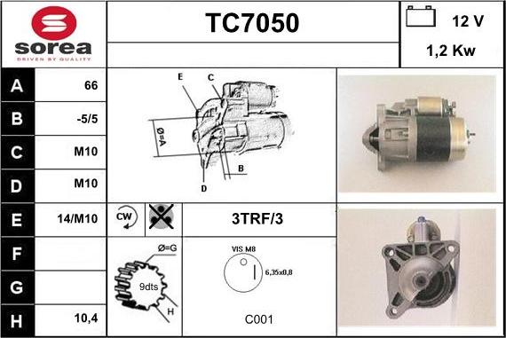 Sera TC7050 - Starter www.molydon.hr