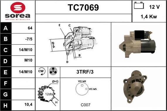 Sera TC7069 - Starter www.molydon.hr