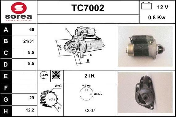 Sera TC7002 - Starter www.molydon.hr