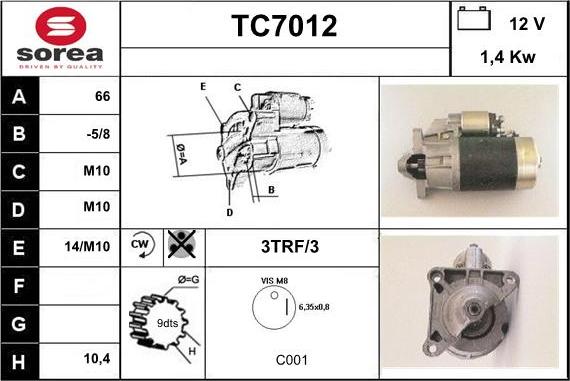 Sera TC7012 - Starter www.molydon.hr