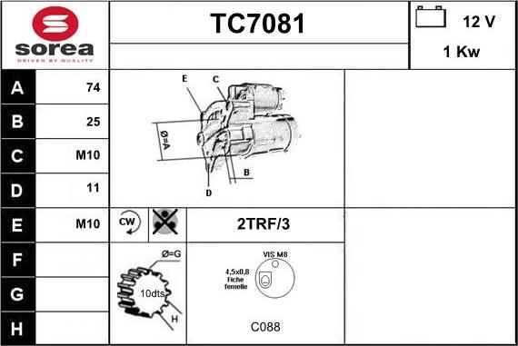 Sera TC7081 - Starter www.molydon.hr