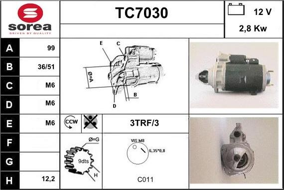 Sera TC7030 - Starter www.molydon.hr