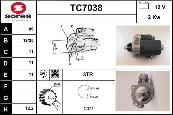 Sera TC7038 - Starter www.molydon.hr