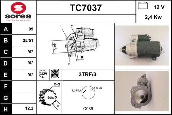 Sera TC7037 - Starter www.molydon.hr