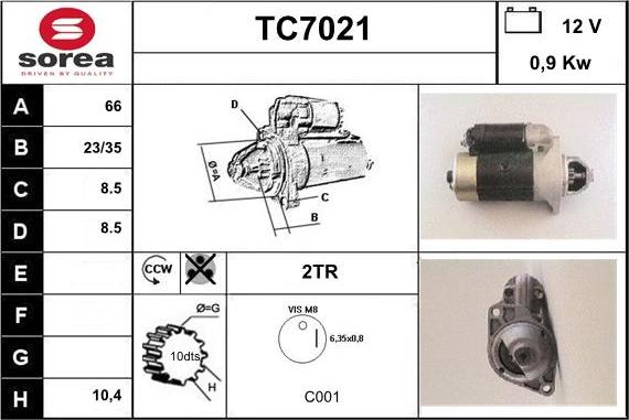 Sera TC7021 - Starter www.molydon.hr