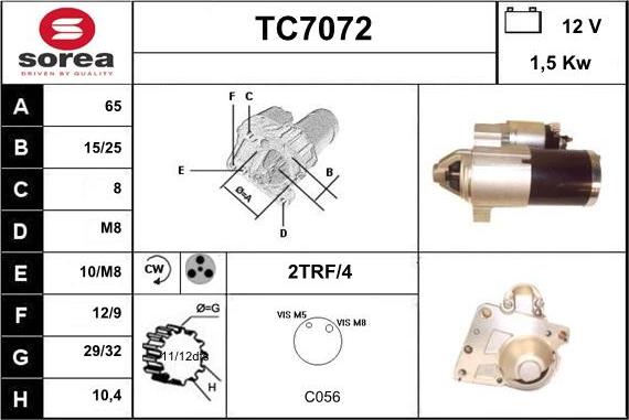 Sera TC7072 - Starter www.molydon.hr