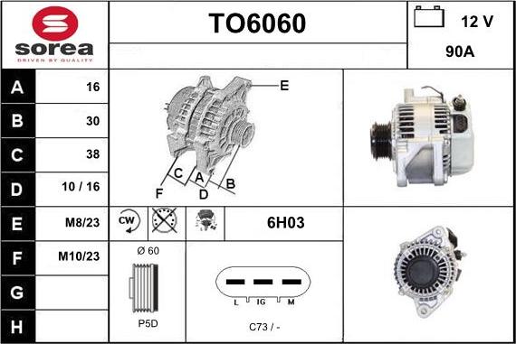 Sera TO6060 - Alternator www.molydon.hr