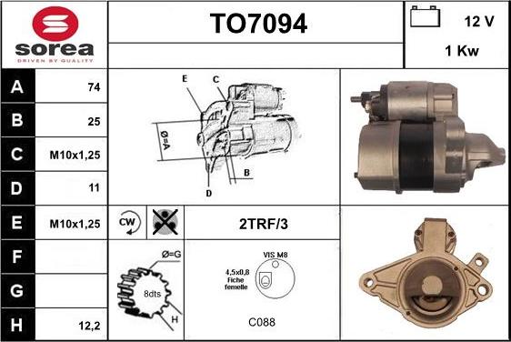 Sera TO7094 - Starter www.molydon.hr