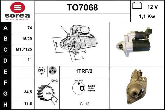 Sera TO7068 - Starter www.molydon.hr