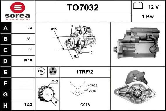 Sera TO7032 - Starter www.molydon.hr