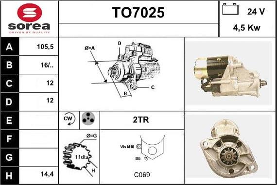 Sera TO7025 - Starter www.molydon.hr