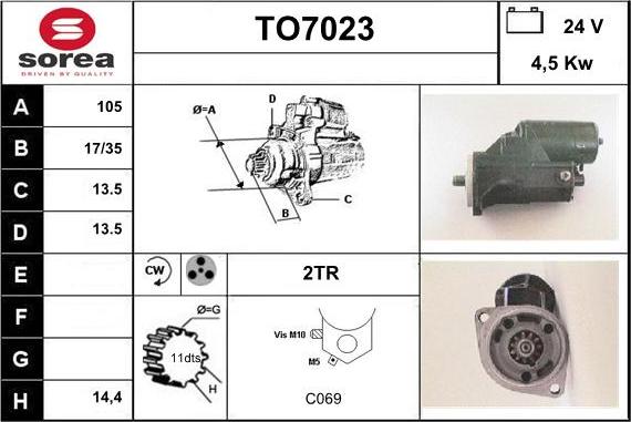 Sera TO7023 - Starter www.molydon.hr