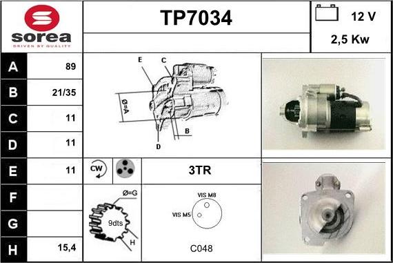 Sera TP7034 - Starter www.molydon.hr