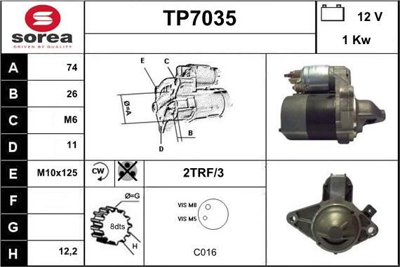 Sera TP7035 - Starter www.molydon.hr