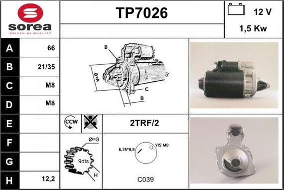 Sera TP7026 - Starter www.molydon.hr