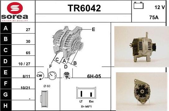 Sera TR6042 - Alternator www.molydon.hr