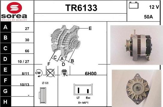 Sera TR6133 - Alternator www.molydon.hr