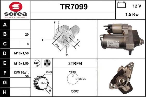 Sera TR7099 - Starter www.molydon.hr