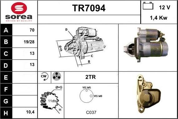 Sera TR7094 - Starter www.molydon.hr