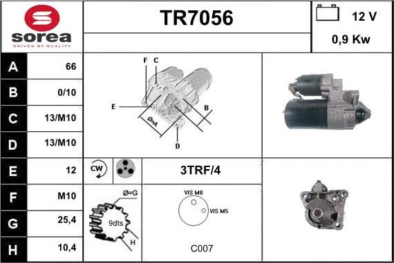 Sera TR7056 - Starter www.molydon.hr