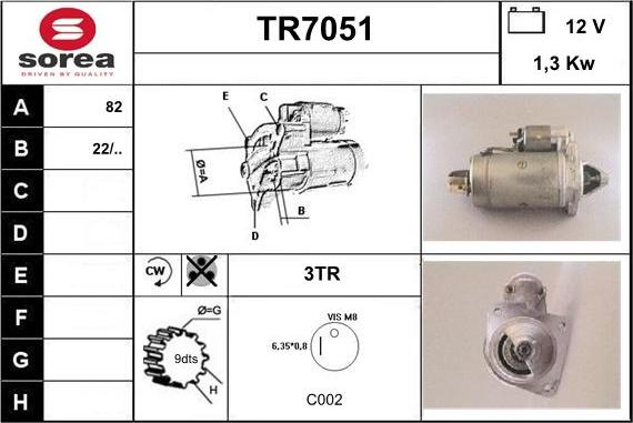 Sera TR7051 - Starter www.molydon.hr