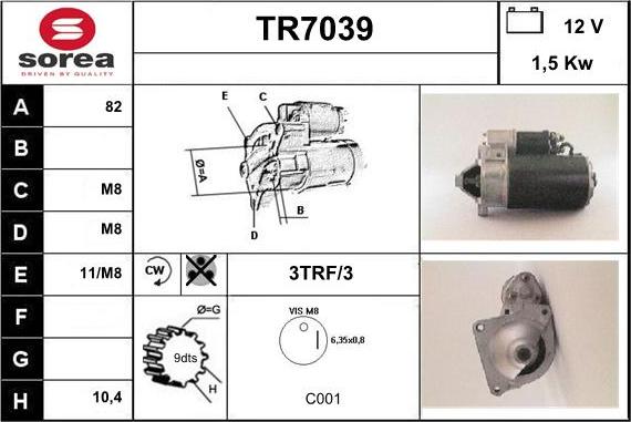 Sera TR7039 - Starter www.molydon.hr