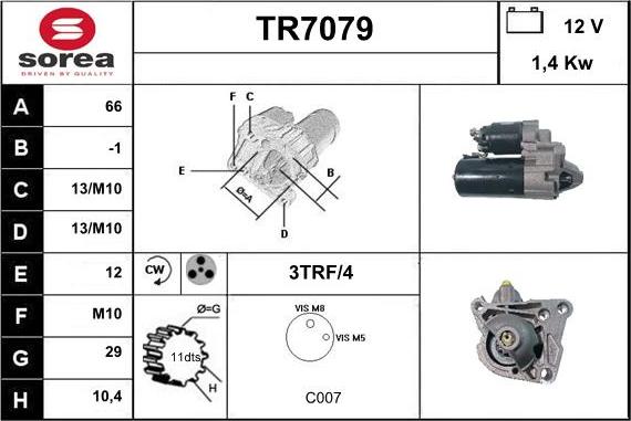 Sera TR7079 - Starter www.molydon.hr