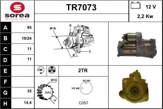 Sera TR7073 - Starter www.molydon.hr