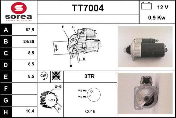 Sera TT7004 - Starter www.molydon.hr