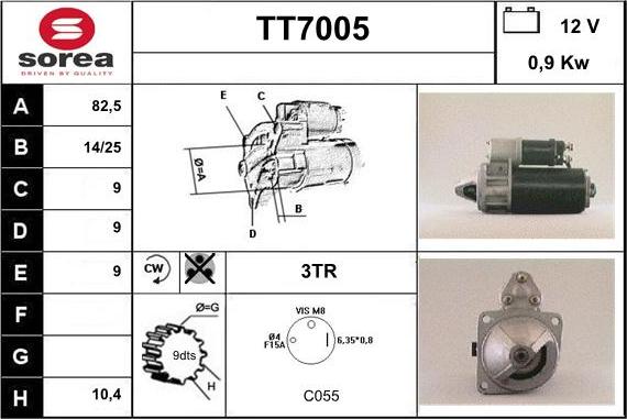 Sera TT7005 - Starter www.molydon.hr