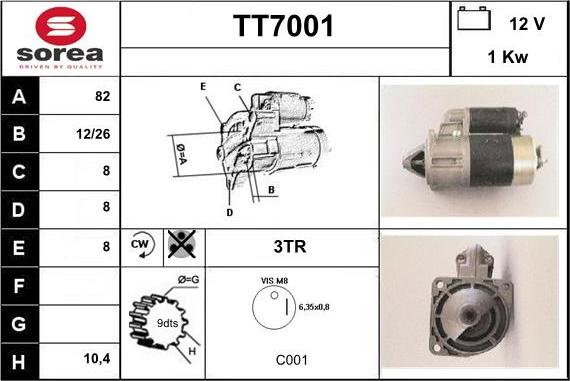 Sera TT7001 - Starter www.molydon.hr