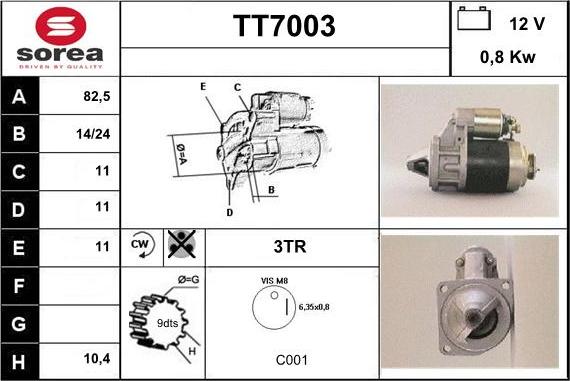 Sera TT7003 - Starter www.molydon.hr