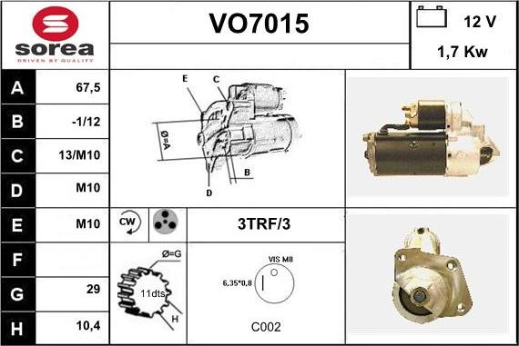 Sera VO7015 - Starter www.molydon.hr